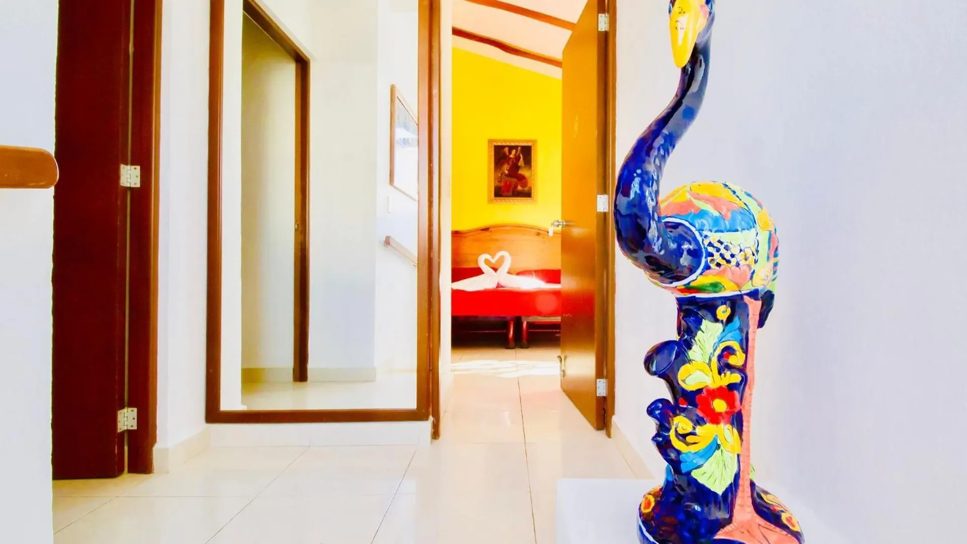 招待所 Deluxe Budget Balcony Room With Swimming Pool Air Conditioning And Parking 普拉亚卡门